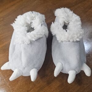 Carter's Gray Monster Slippers - 0-3M